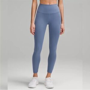 Lululemon Wunder Train HR Tight Sz 4 25” “Water Drop”
